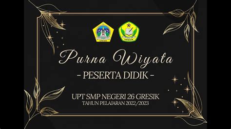 Purnawiyata Upt Smpn Gresik Youtube