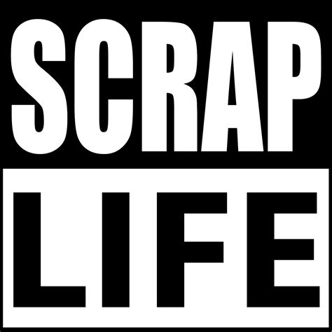 Scrap Life Scrapping Funny Diecut Decal Sticker Car Truck Vinyl Window