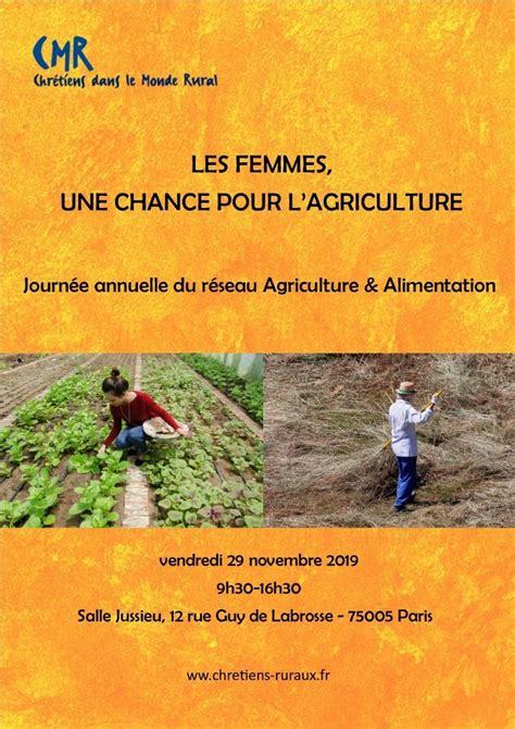 Les femmes une chance pour l agriculture Mission de lÉglise en rural