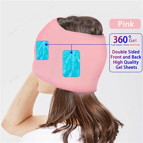 Migraine Relief Hathead Massager Gel Hot Cold Therapy Headache Migraine