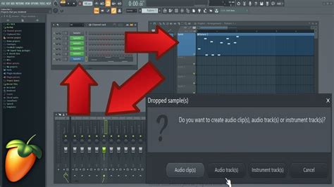 How To Use Instrument And Audio Tracks In Fl Studio Youtube