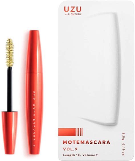 Тушь для ресниц Flowfushi UZU MOTEMASCARA VOL.9 объем и рост ...