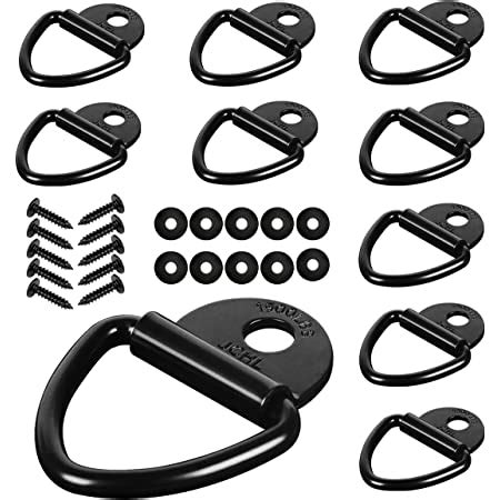 Amazon JCHL Cargo Tie Down Anchors 10PCS V Ring 2 Diameter Steel