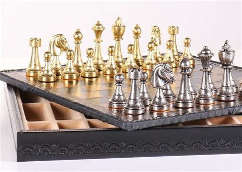 Metal Chess Sets – Chess House