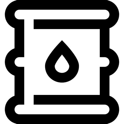 Barrel Super Basic Straight Outline Icon