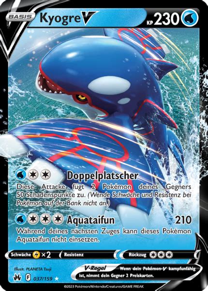 Bestelle Jetzt Kyogre V Zenit Der K Nige Ultra Rare Bei