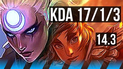 DIANA Vs TALIYAH MID 17 1 3 Legendary 7 Solo Kills 300 Games