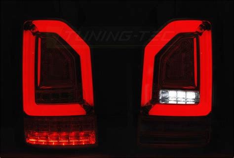 Vw T Red White Led Bar Diodowe Z Dynamicznym Kierunkowskazem Ldvwj