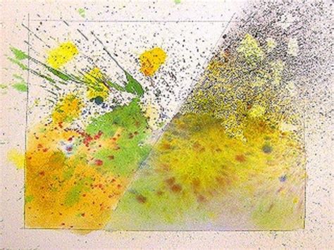 Splatter & Spray Watercolor Techniques - Beebly's Watercolor Painting