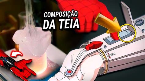 A Ci Ncia Do Lan Ador De Teia Fluido Do Homem Aranha Quimicamente