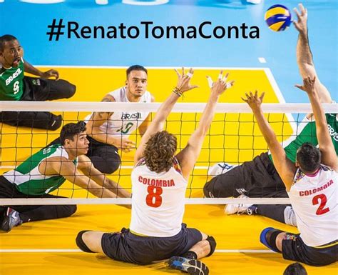 Paralimpíada 2016 Conheça Renato Leite Atleta Do Vôlei Sentado