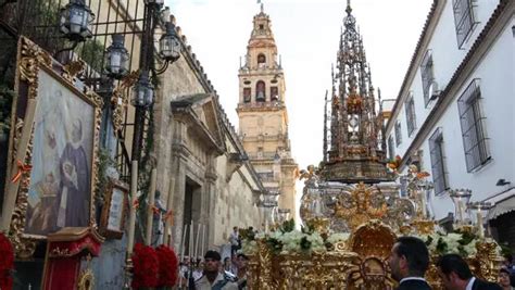 La procesión del Corpus Christi en Córdoba el día en el que todo