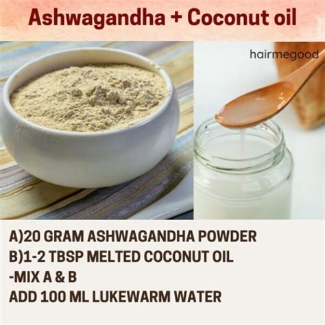 Ashwagandha hair masks for bouncy and strong hairs - 3 DIY