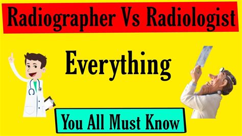 Radiographer Vs Radiologist Who Is Radiologist Who Is Radiographer