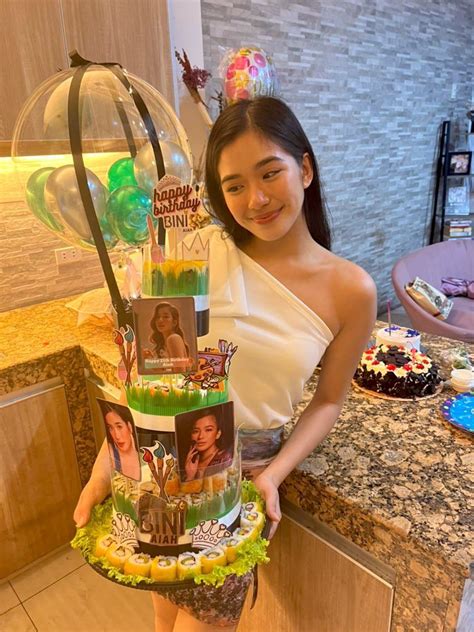 BINI AIAH Quick Album Cover Wallpaper Collage Pretty Brunette