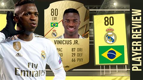 Absolute Skiller 80 Vinicius Jr Player Review Fifa 22 Ultimate Team