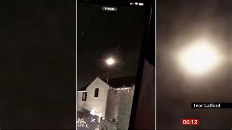 Fireball Meteor Caught On Doorbell Cameras Across The Uk Bbc News