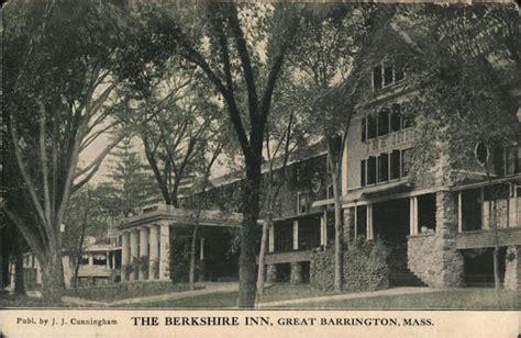 The Berkshire Inn Great Barrington, MA Postcard