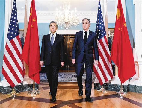 In Depth Dialogue Can Stabilise Us China Ties Wang Yi Tells Blinken