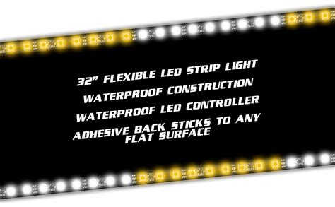 Amazon FIREWIRE LEDs Emergency Truck Strobe Lights Amber White