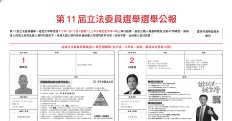 目標是得0票！林俊憲唯一對手選舉公報政見：懇請賜票給其他優秀候選人 2022 縣市長九合一選舉｜yahoo奇摩新聞