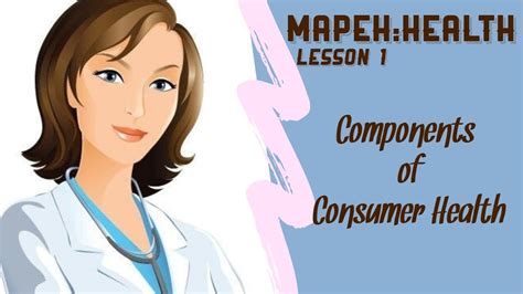 Module Mapeh Health Components Of Consumer Health Lesson Youtube