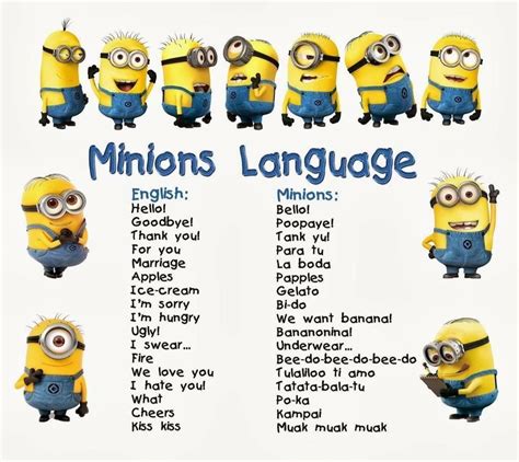 Minions Banana Song Lyrics