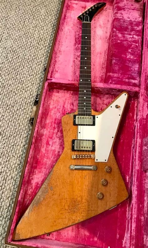 Historic Makeovers Recreation Of 1958 Gibson Explorer Big Ed” Gibson