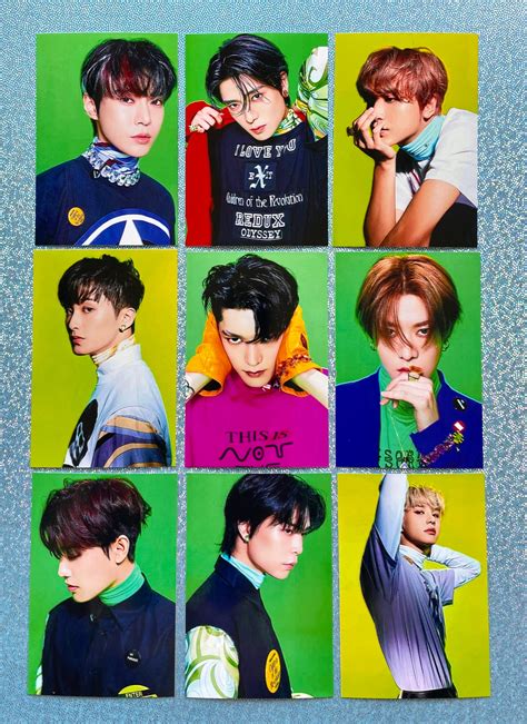 NCT 127 STICKER Teaser Photocards Ver.sticky A - Etsy