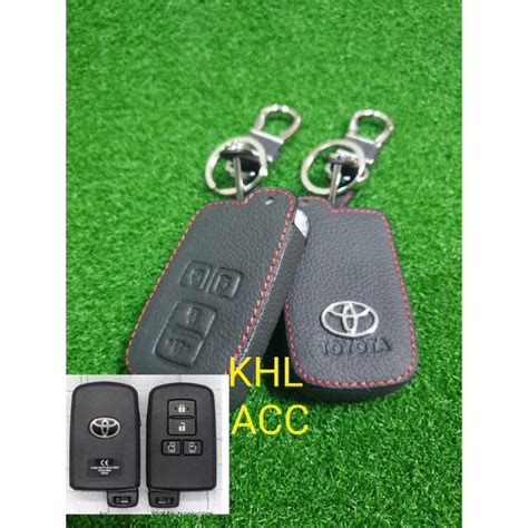 Toyota Voxy Sienta Alphard Leather Remote Cover Shopee Malaysia