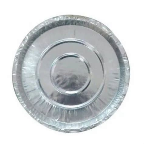 Plain Inch Silver Foil Paper Plate Paper Gsm Gsm At Rs