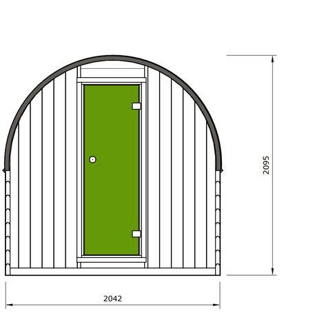 Finntherm Fasssauna Aus Holz Scandipod Outdoor Sauna Modern Comfort