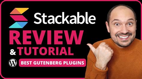 Stackable Review And Tutorial Best Gutenberg Block Plugins Youtube