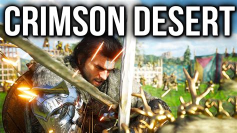 Crimson Desert Gameplay Details The Next Big Action Rpg Combat