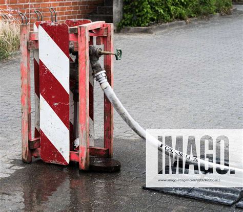 Standpipe At A Local Water Connection To Supply A Construction Site