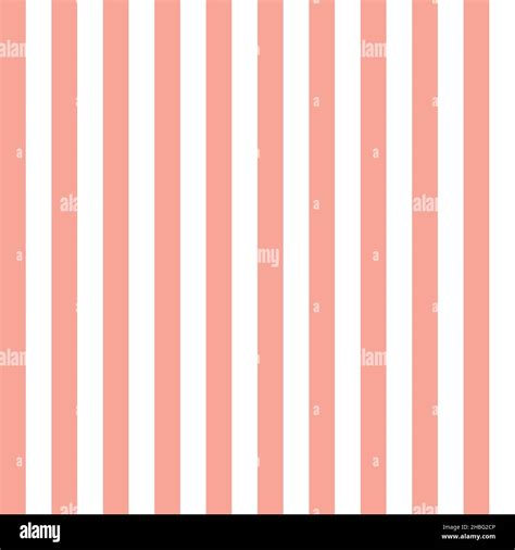 Pink White Stripes Seamless Pattern Vector Illustration Stock Vector