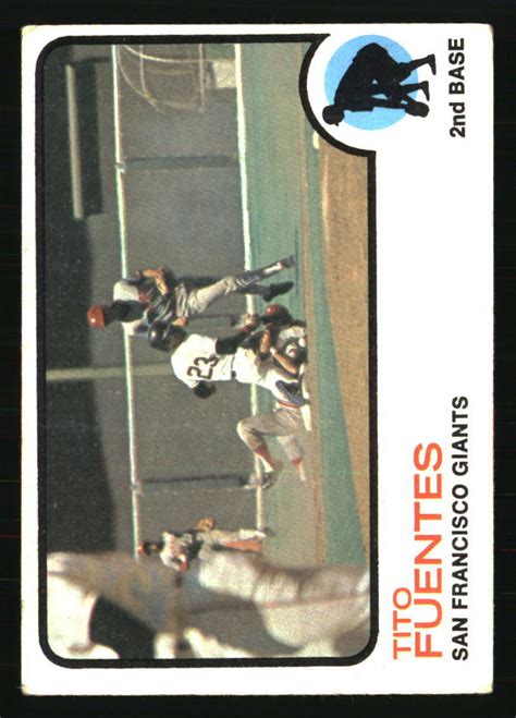 Tito Fuentes 1973 Topps 236 Baseball Card EBay