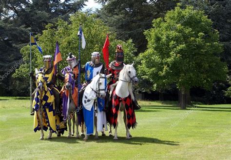 Knights Riding Horses Stock Photo By ©rose4 54224769