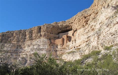 Heritage Montezuma S Castle And Well Back In The Time Of Ancient Cliff Dwellers Scrapbook