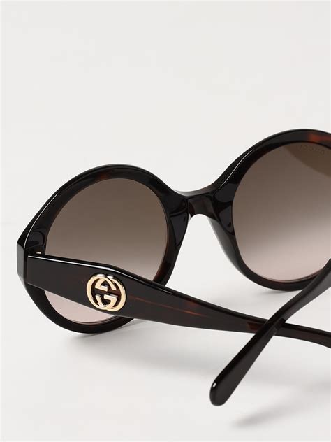 GUCCI: Sunglasses woman - Brown | Gucci sunglasses GG0797S online at GIGLIO.COM