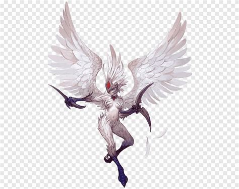 Dragon Nest Harpy Model Sheet Character Dungeons And Dragons