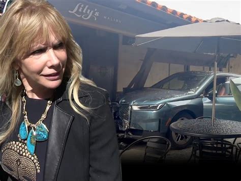 Rosanna Arquette at the Malibu Car Crash