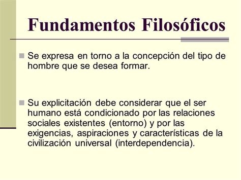 Fundamentos Filosóficos Fundamentos Teorias Del Aprendizaje Teoria