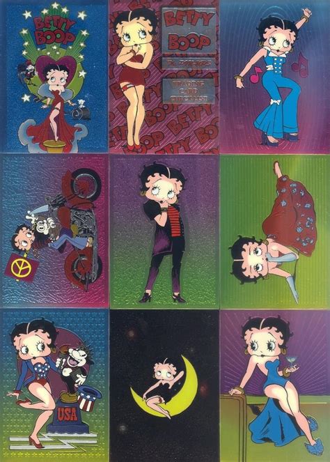 Betty Boop Chromium Series Krome Productions Complete Base Card