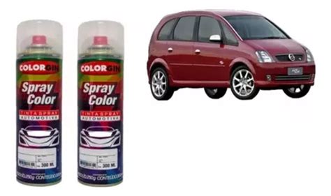 Spray Automotiva Vermelho Lyra Gm Verniz Spray Colorgin