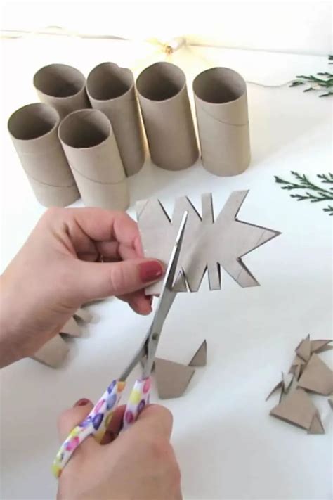 From Trash To Treasure How To Transform Toilet Paper Rolls Into Delicate Snowflake Ornaments