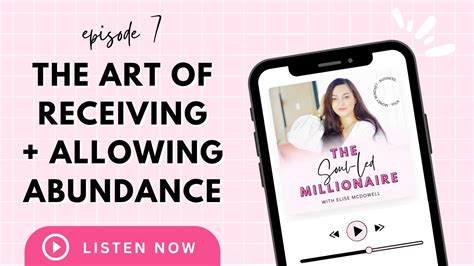 The Art Of Receiving Allowing Abundance Free Guided Abundance