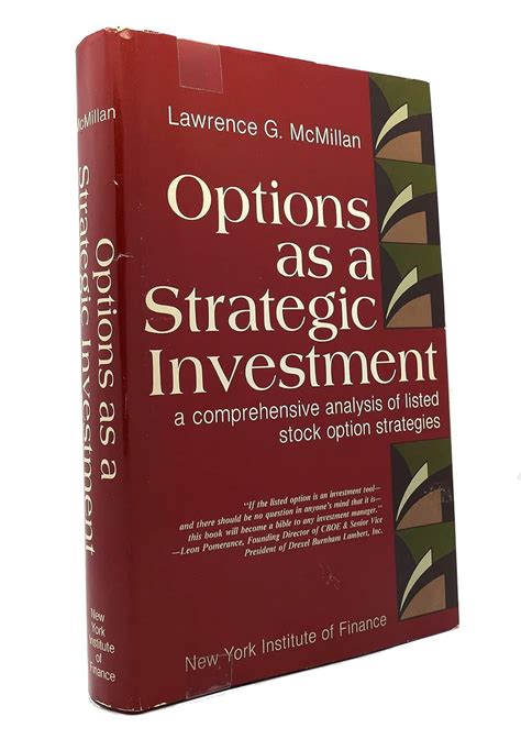 Options As A Strategic Investment A Comprehensive Analysis Of Listed