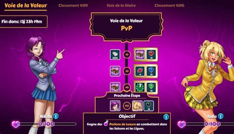 Nouvelle Voie De La Valeur PVP Du 8 Au 22 Juillet 2022 Hentai Heroes