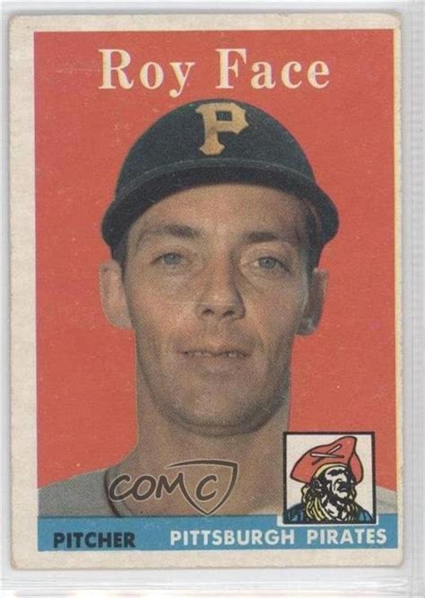 Amazon Roy Face Baseball Card Topps Base